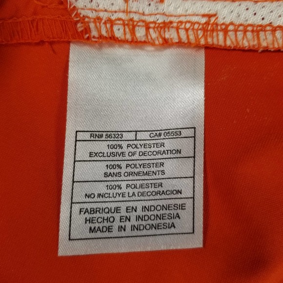 Nike Team Clemson 1/4 Zip Hooded Windbreaker Large - Picture 8 of 8